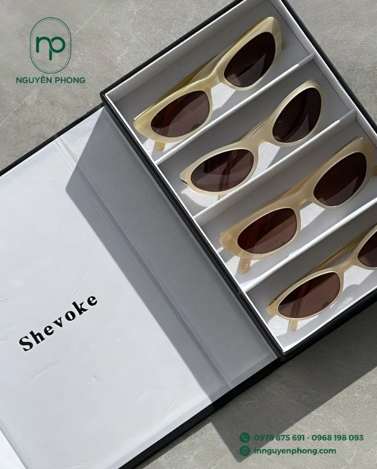 Hộp đựng mắt kính nhiều ngăn